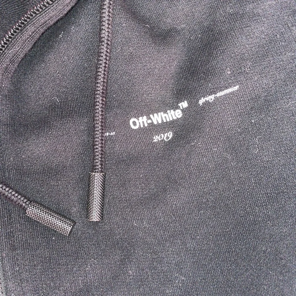 Off white multicolor oil monet painting zip hoodie XXS NWOT - Picture 7 of 9